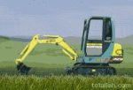 Escaping Excavator (animated)